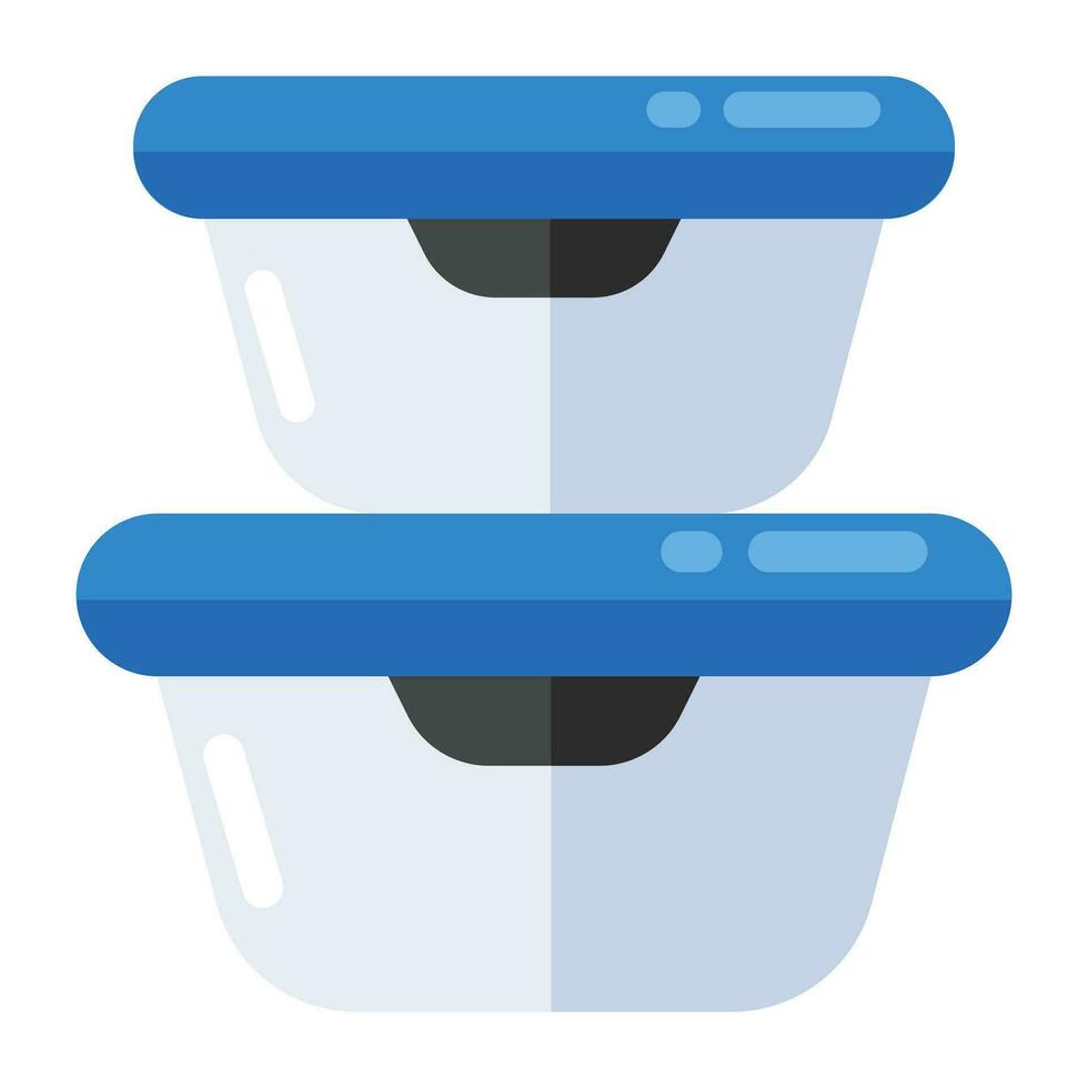 Premium download icon of tupperware vector