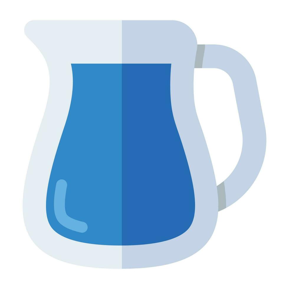 Modern design icon of water jug vector