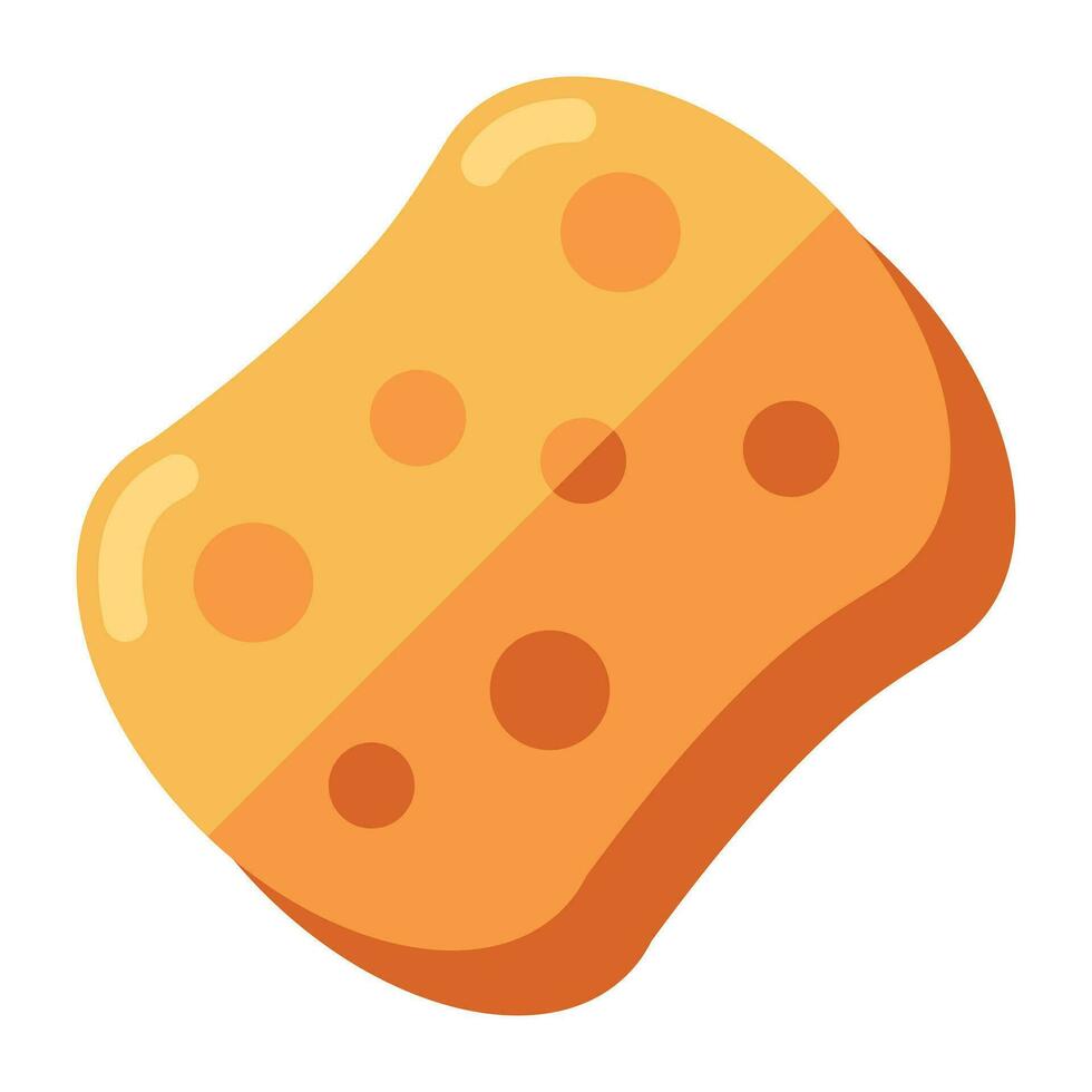 Perfect design icon of kitchen sponge vector