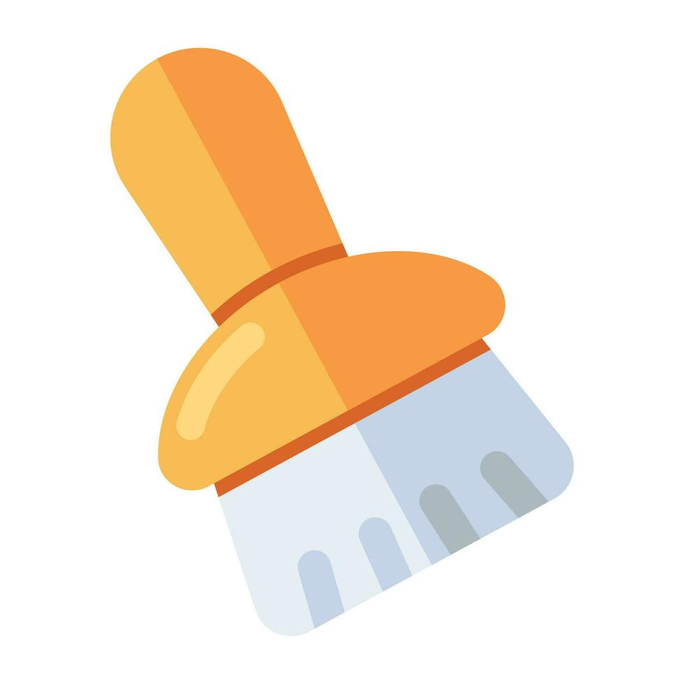 Unique design icon of broom brush vector