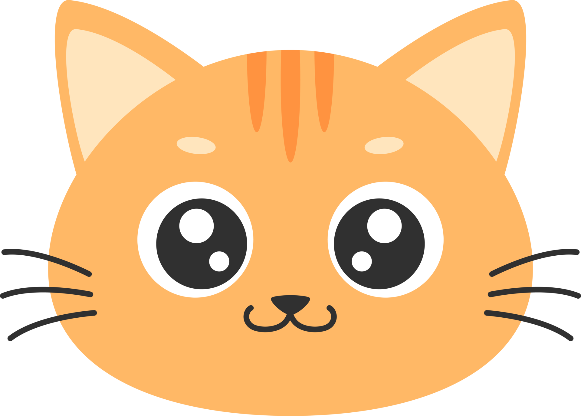 Cute Cat Face Illustration 36444026 PNG cute-cat-face-illustration-36444026-png