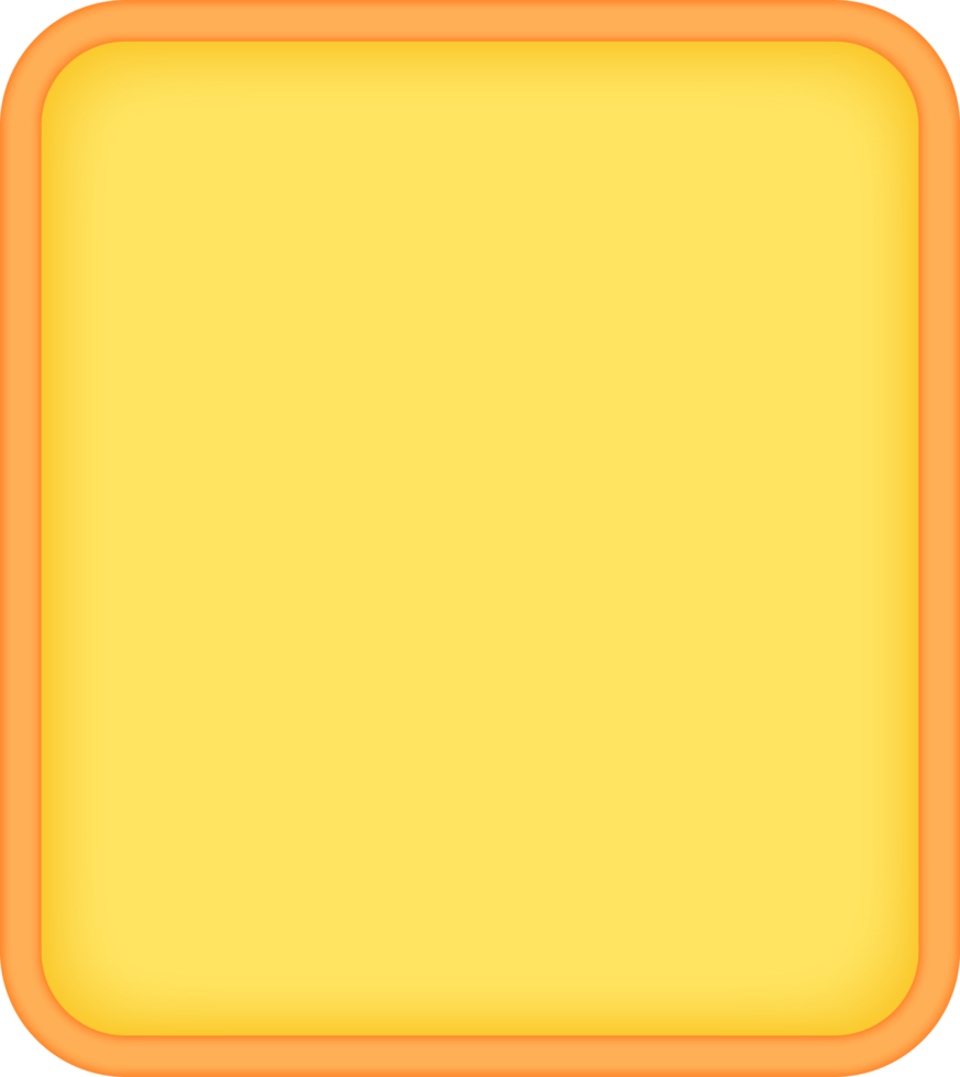 Yellow Banner Button png
