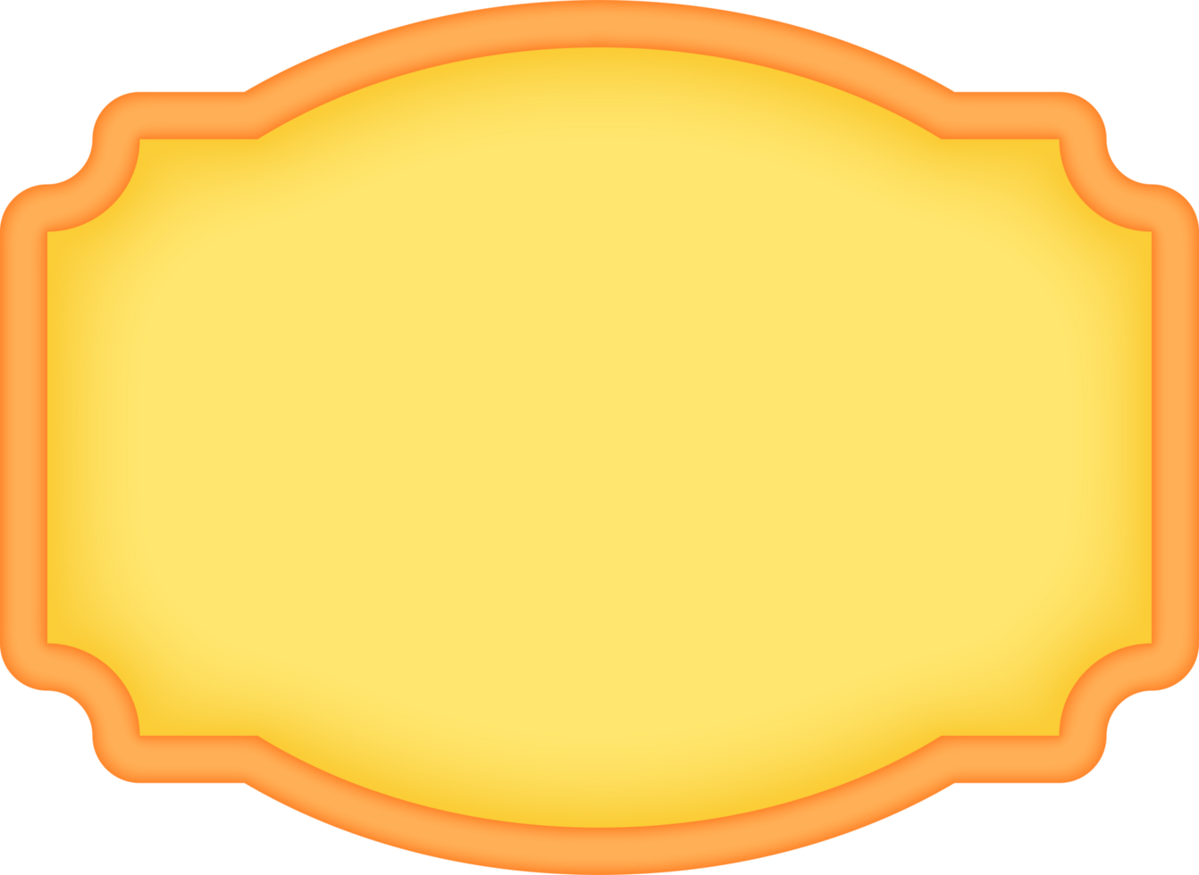 Yellow Banner Button png