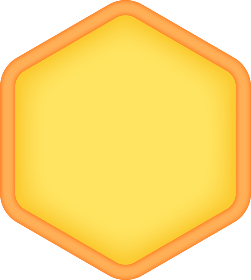 Yellow Banner Button png