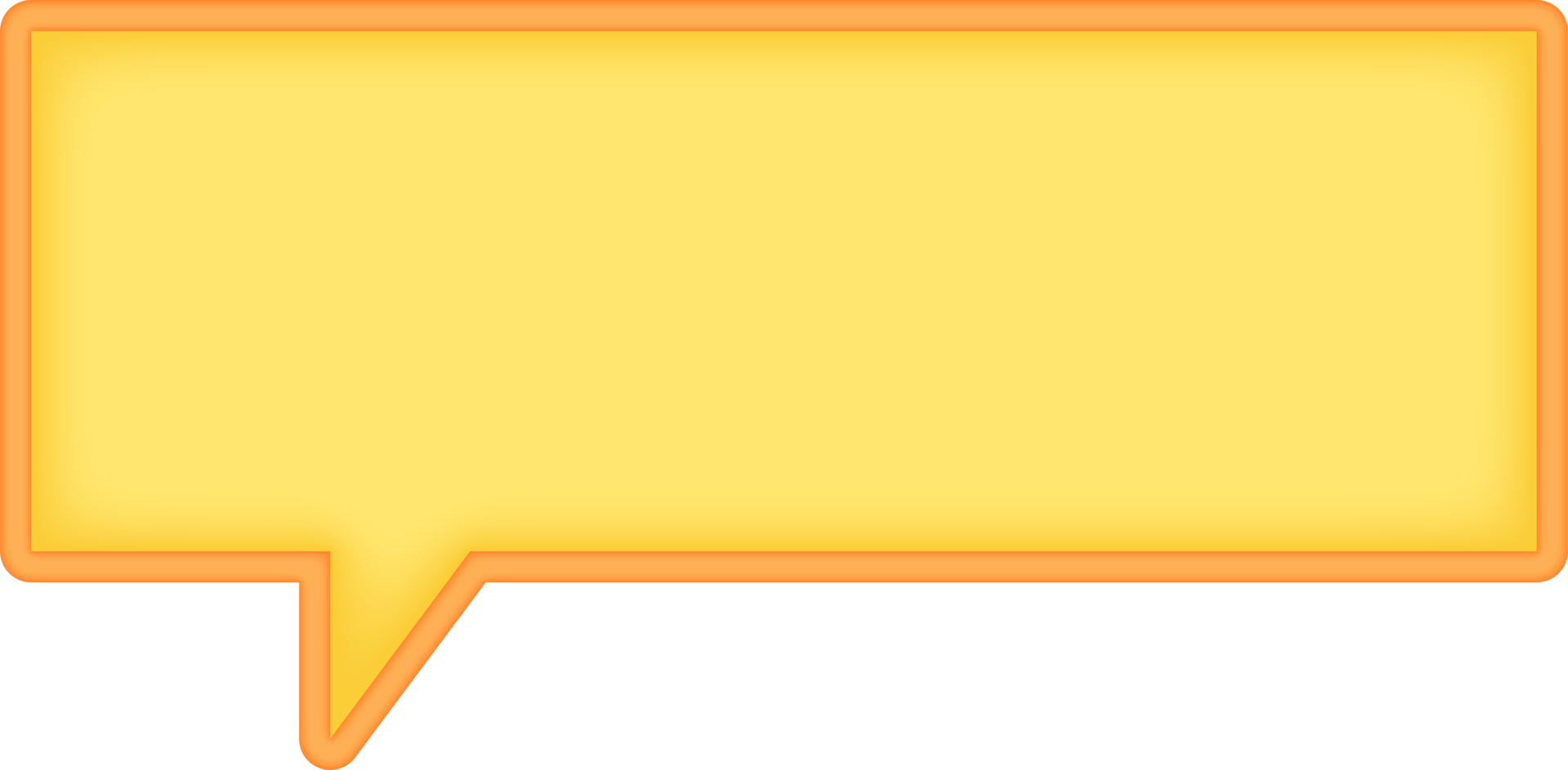Yellow Banner Button png