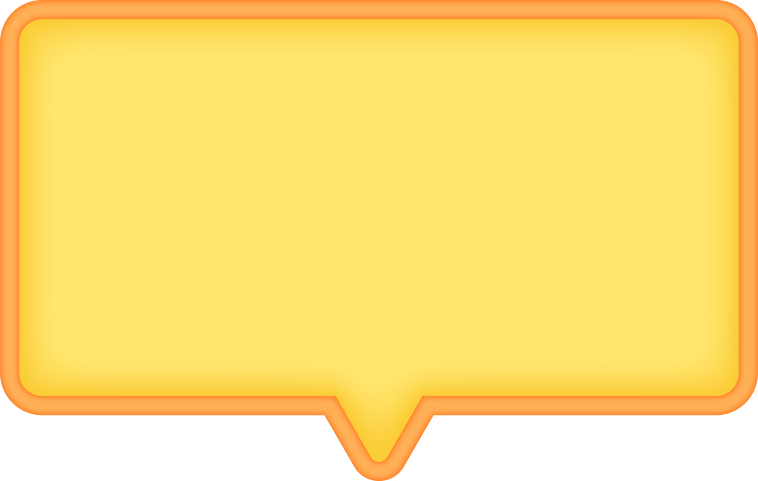 Yellow Banner Button png