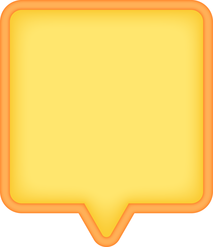 Yellow Banner Button png