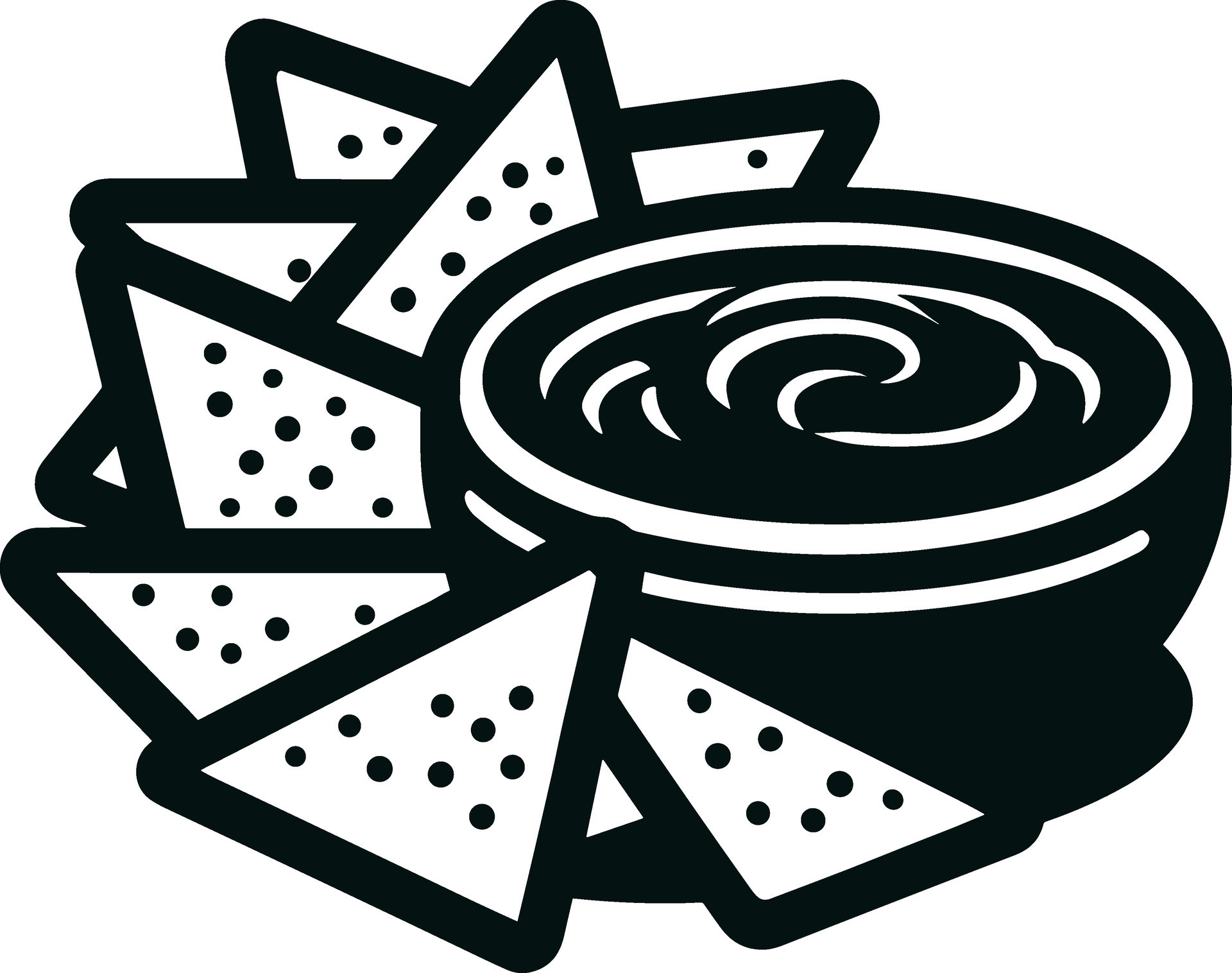 Chips and Salsa 36444087 Vector Art at Vecteezy