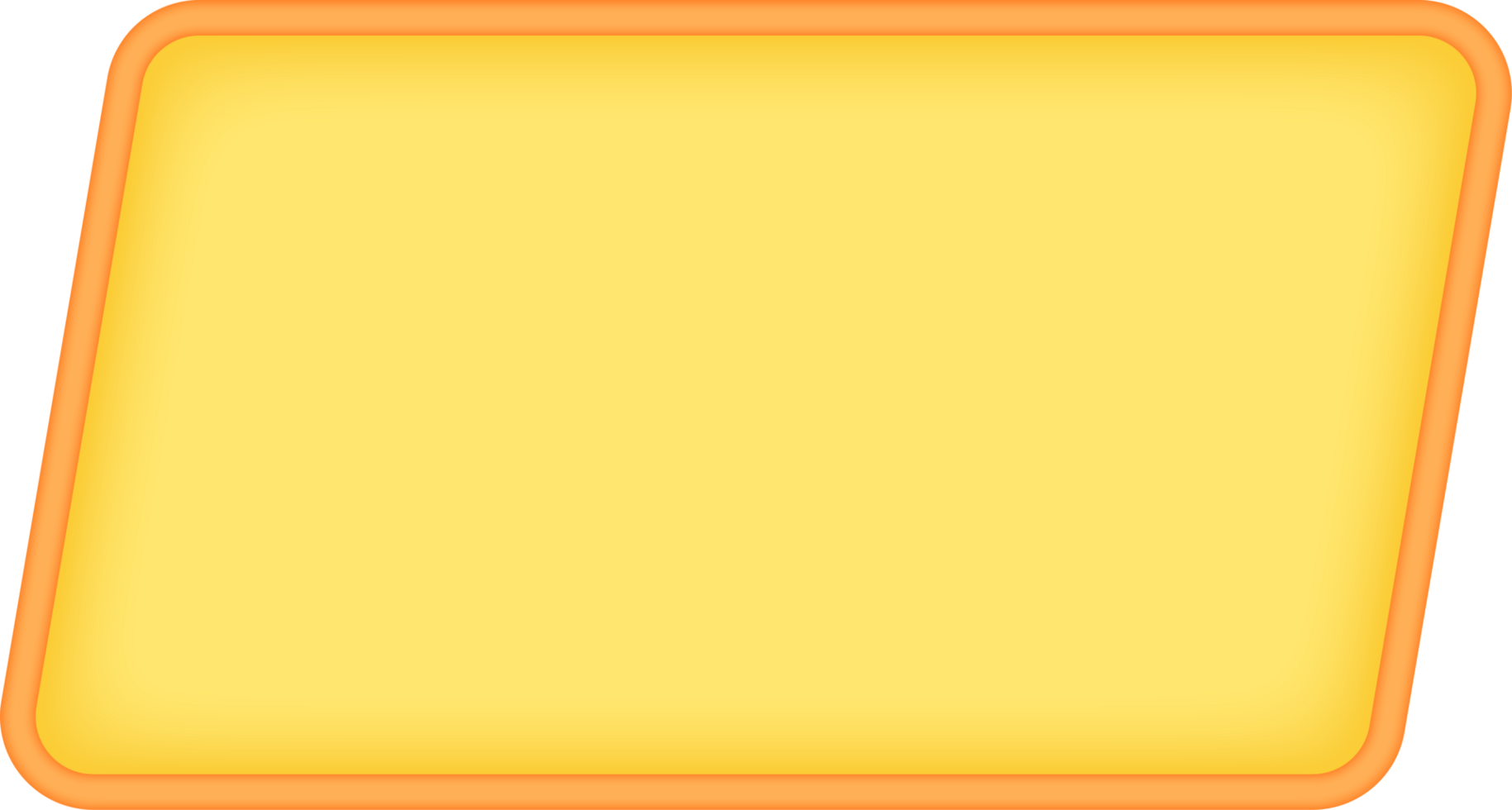 Yellow Banner Button png