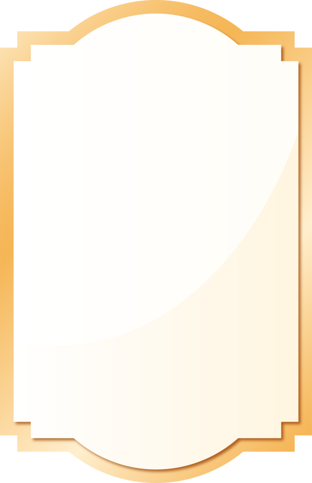 Gold Frame Border png