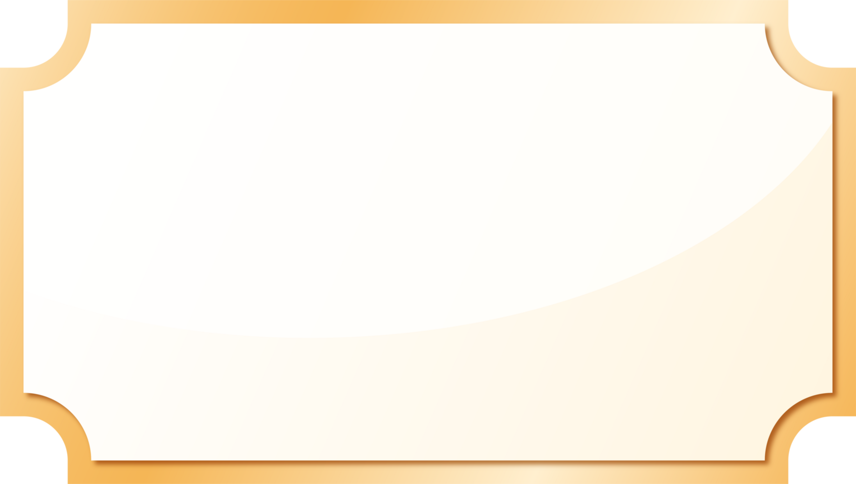 Gold Frame Border png