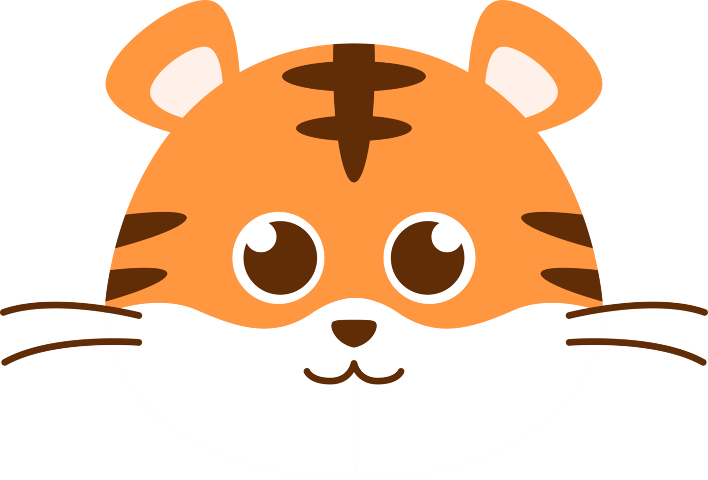 Tiger Animal Head png