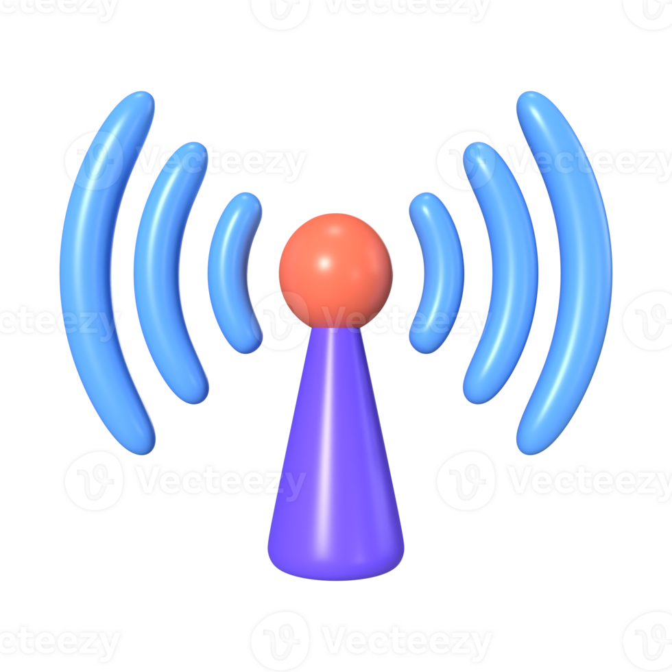 Hotspot 3D Illustration Icon png