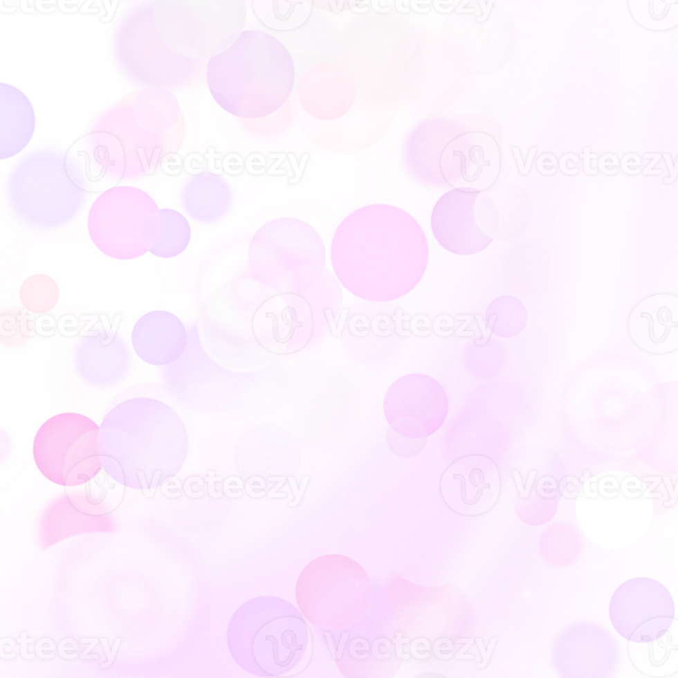 vit rosa ljus bokeh effekt png