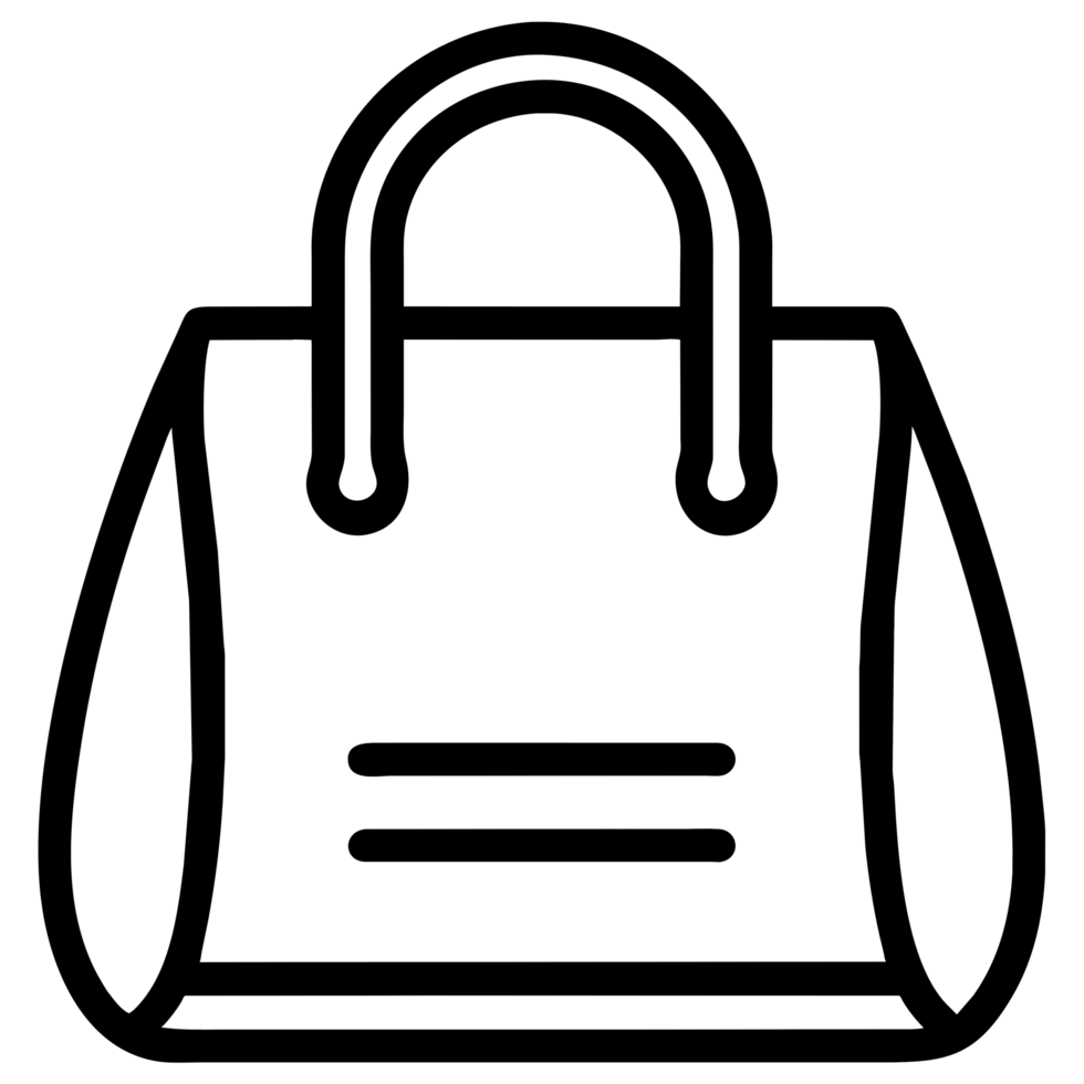 cute outline bag 36444441 PNG