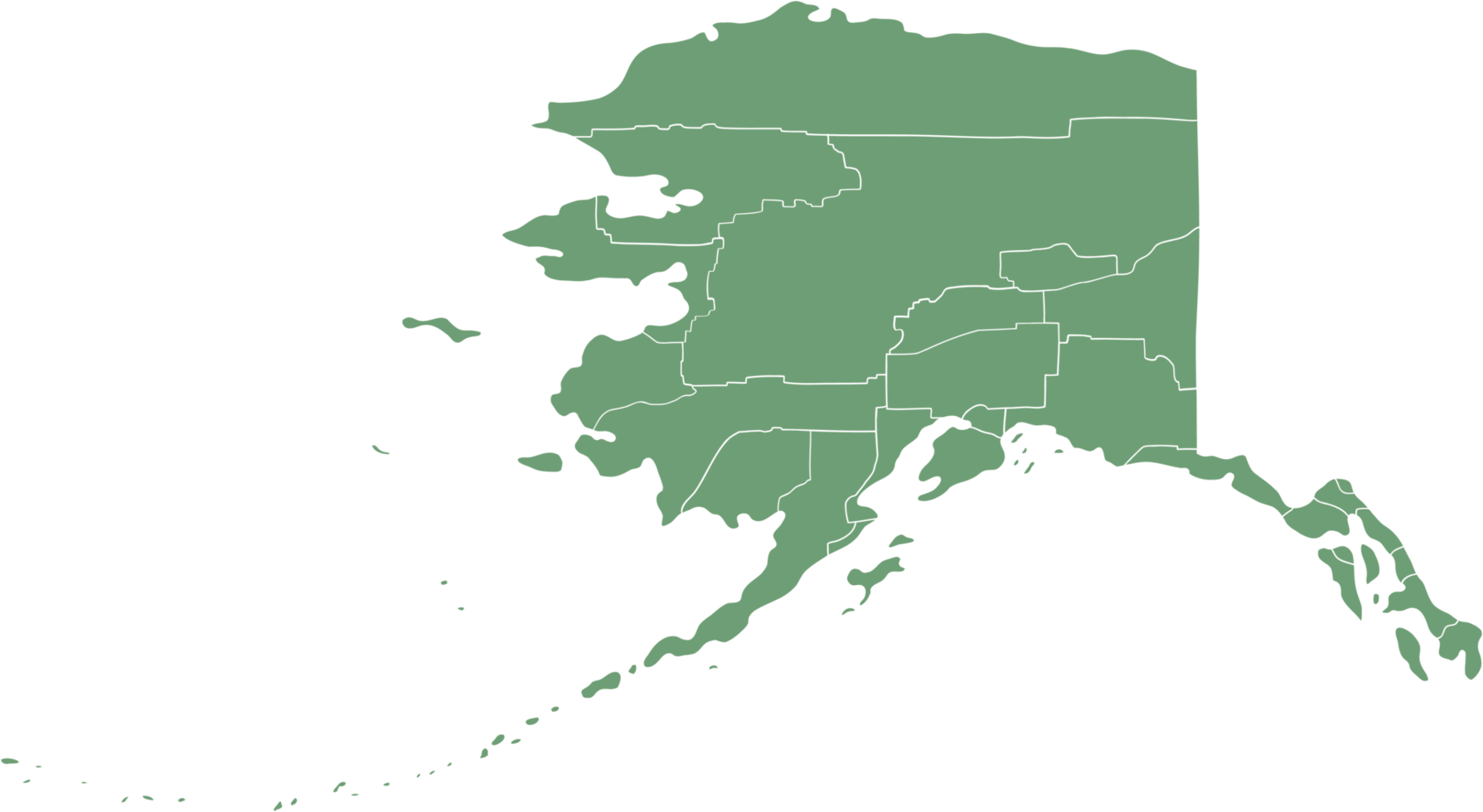 doodle freehand drawing of alaska state map. png