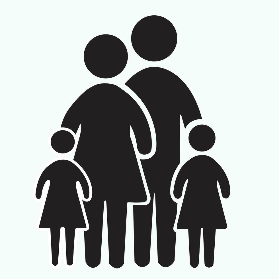 Family member icon vector illustration eps