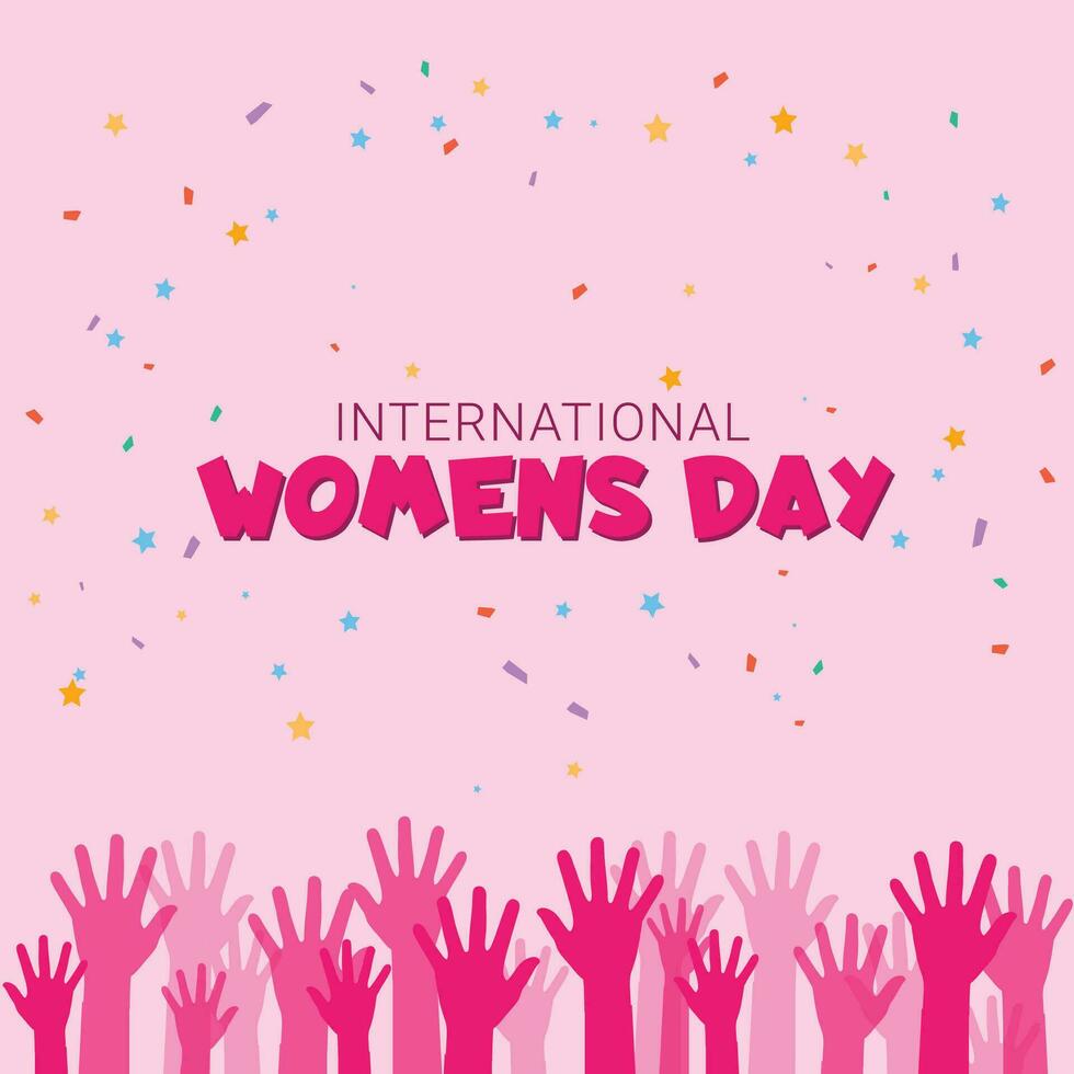 International Women's Day vector