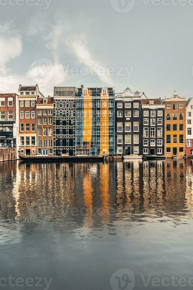 Dancing houses of Amsterdam photo