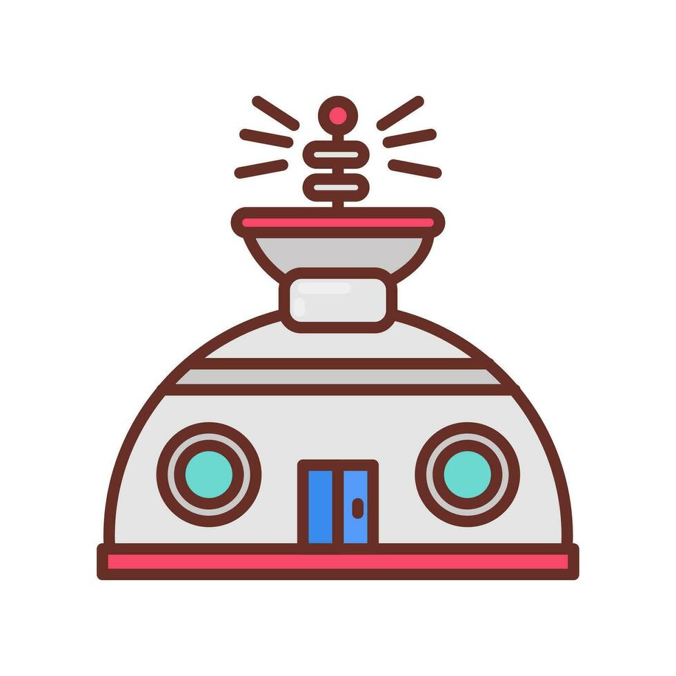 Space Station icon in vector. Illustration vector