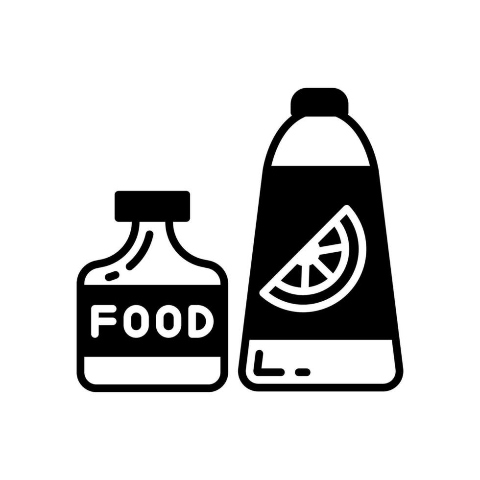 comida producción icono en vector. ilustración vector