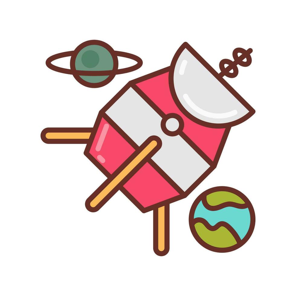 Space Probe icon in vector. Illustration vector