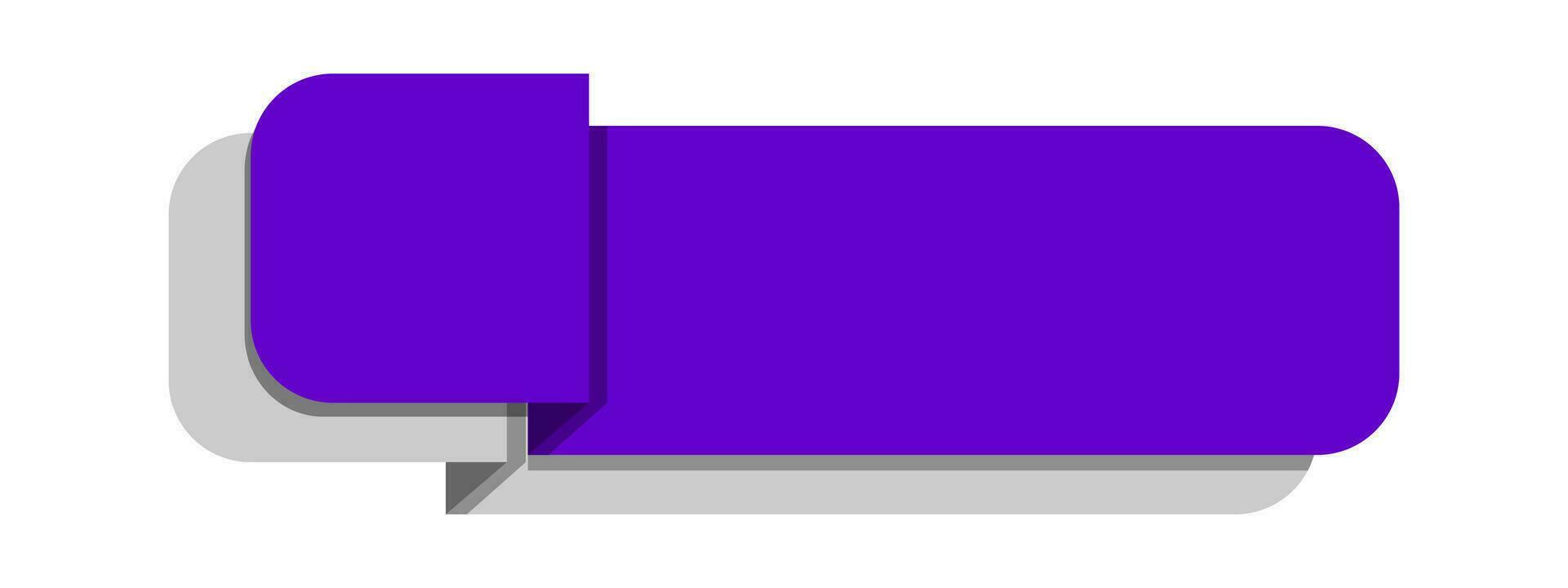 Simple Modern Lower Third In Blue For TV Shows, Streaming And Perfect For News vector