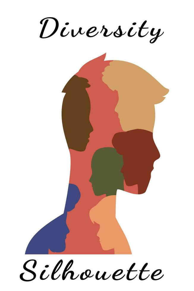 Culture humanity and unity in Diversity vector