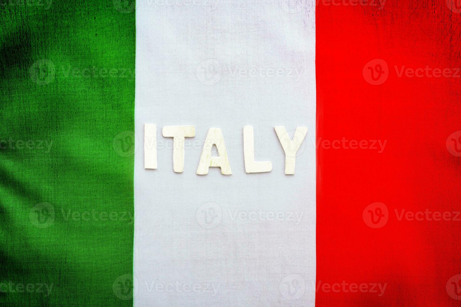 Italian flag background photo