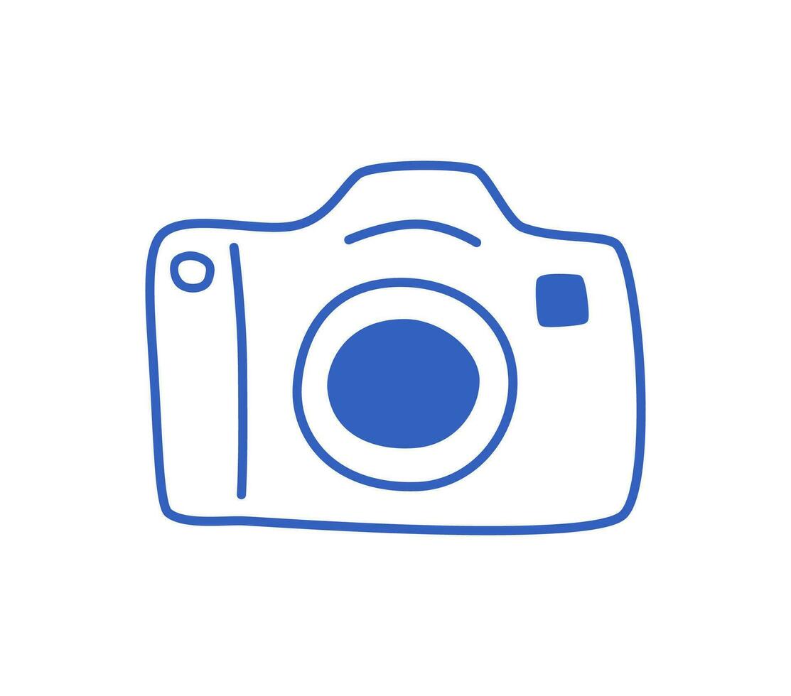 Vector illustration of the camera icon.