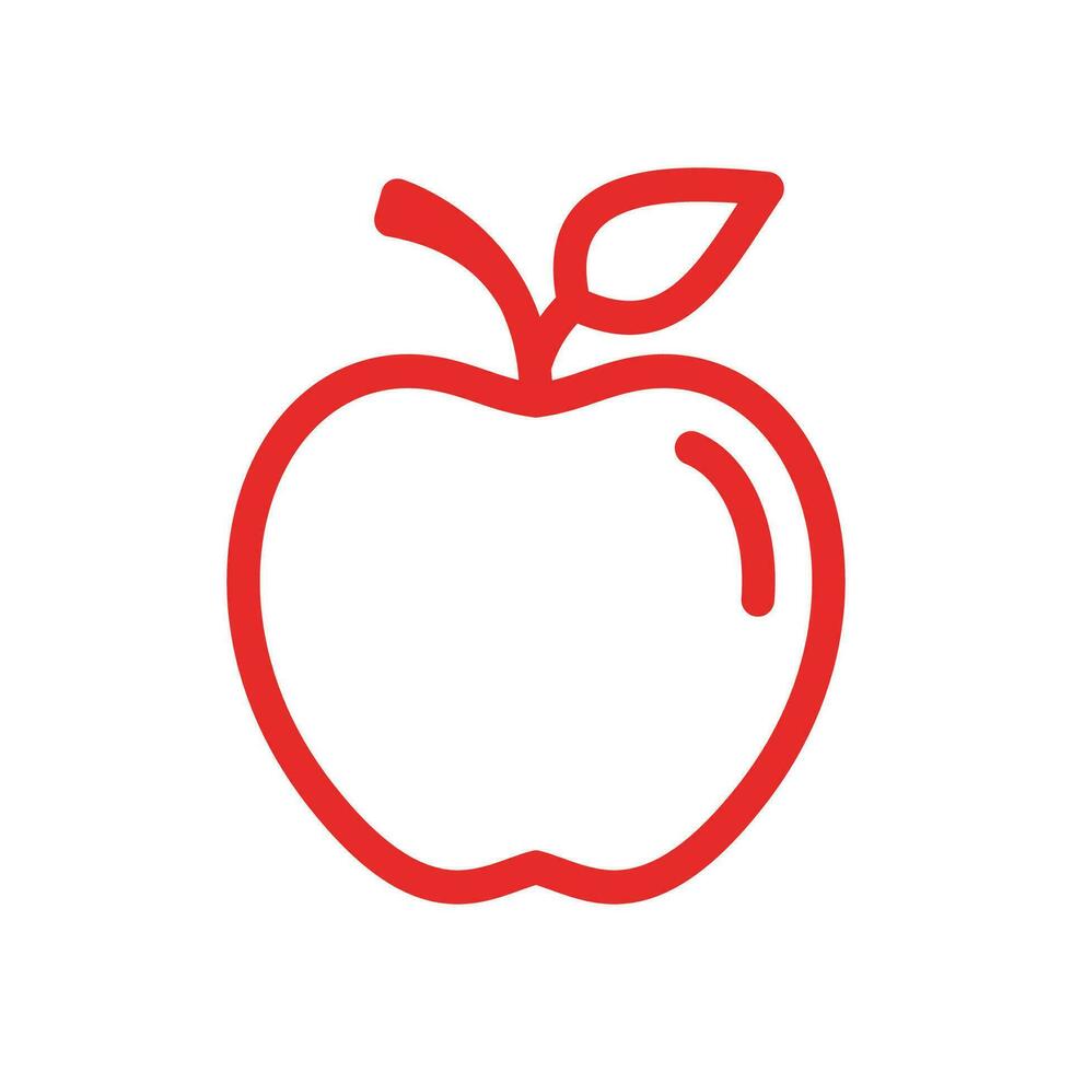 Apple vector illustration design