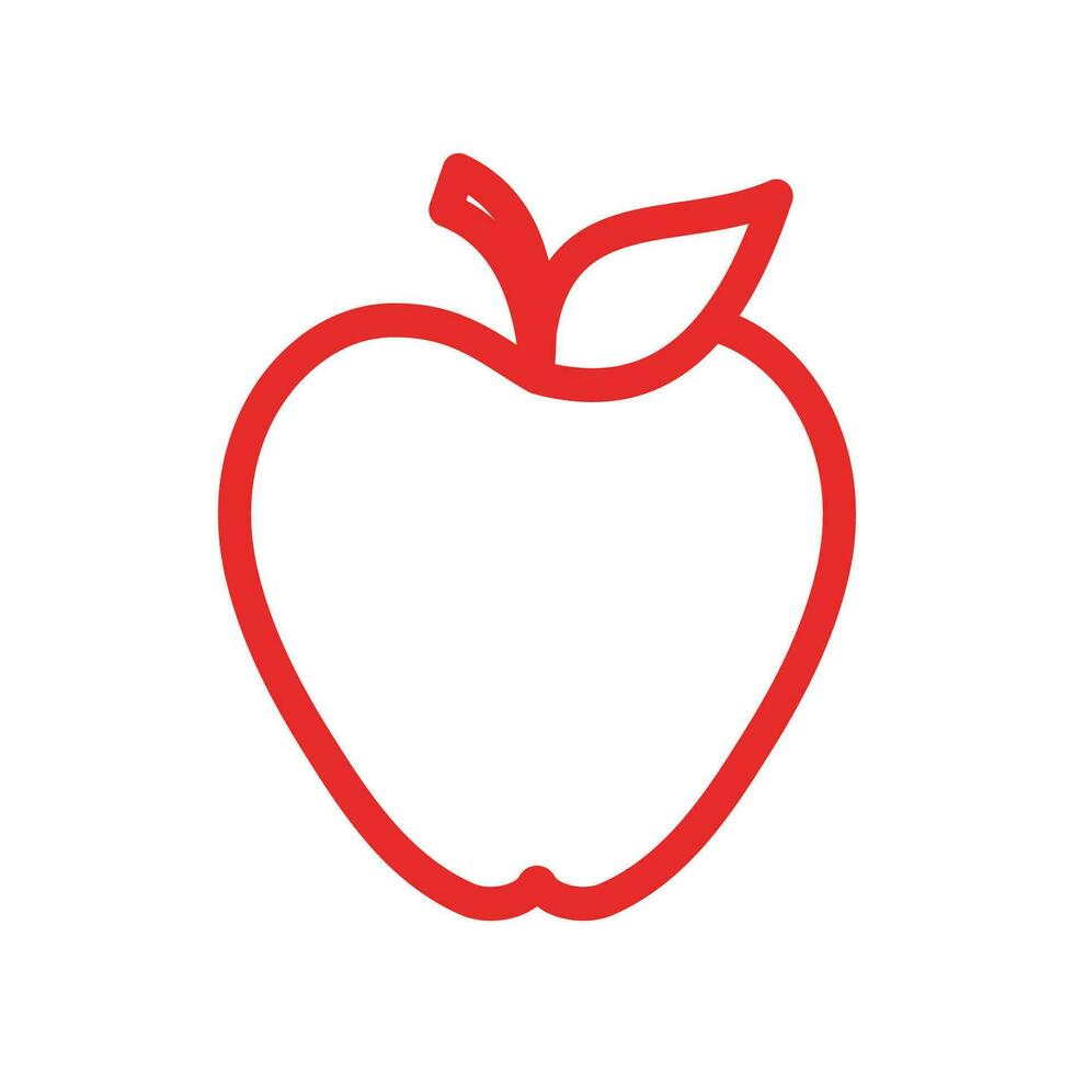 Apple vector illustration design