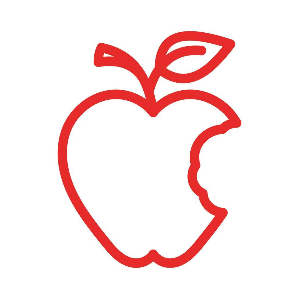 Apple vector illustration design