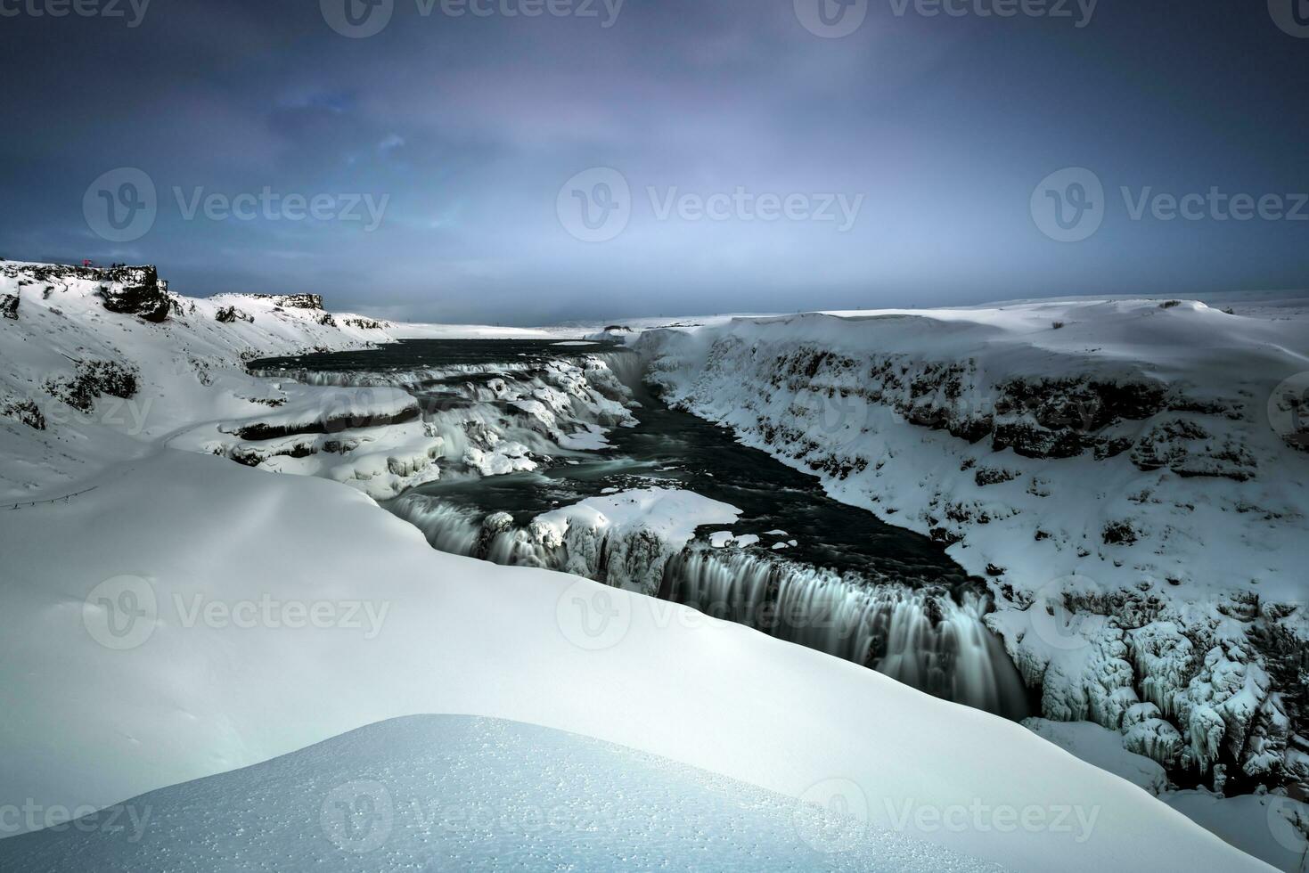 Gullfoss Waterfall Landscape photo