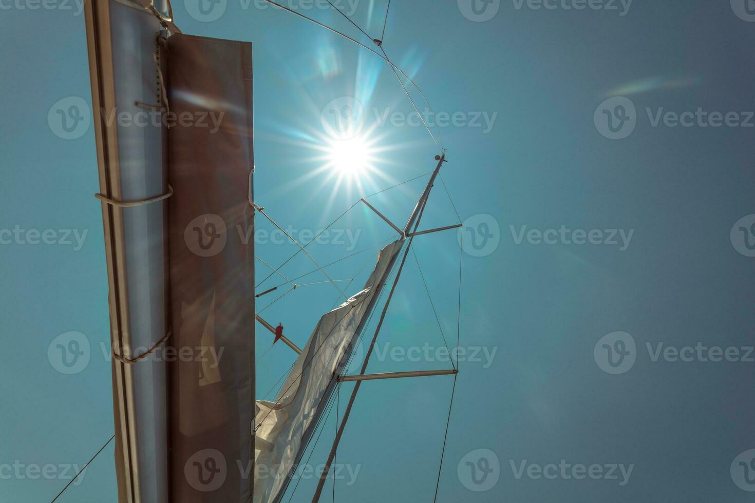 Sailing in Bright Sunny Day photo