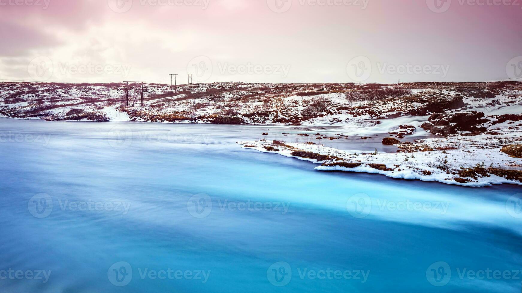 Beautiful Iceland landscape photo