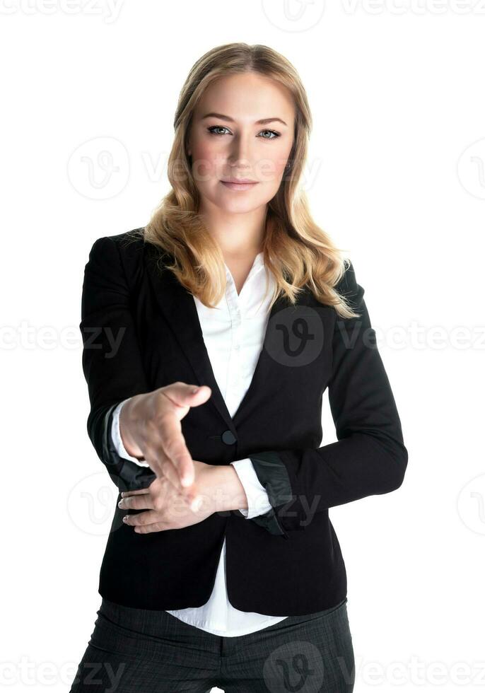 Business woman portrait photo