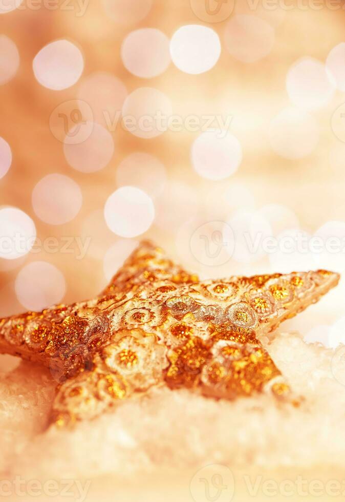 Beautiful star decoration photo