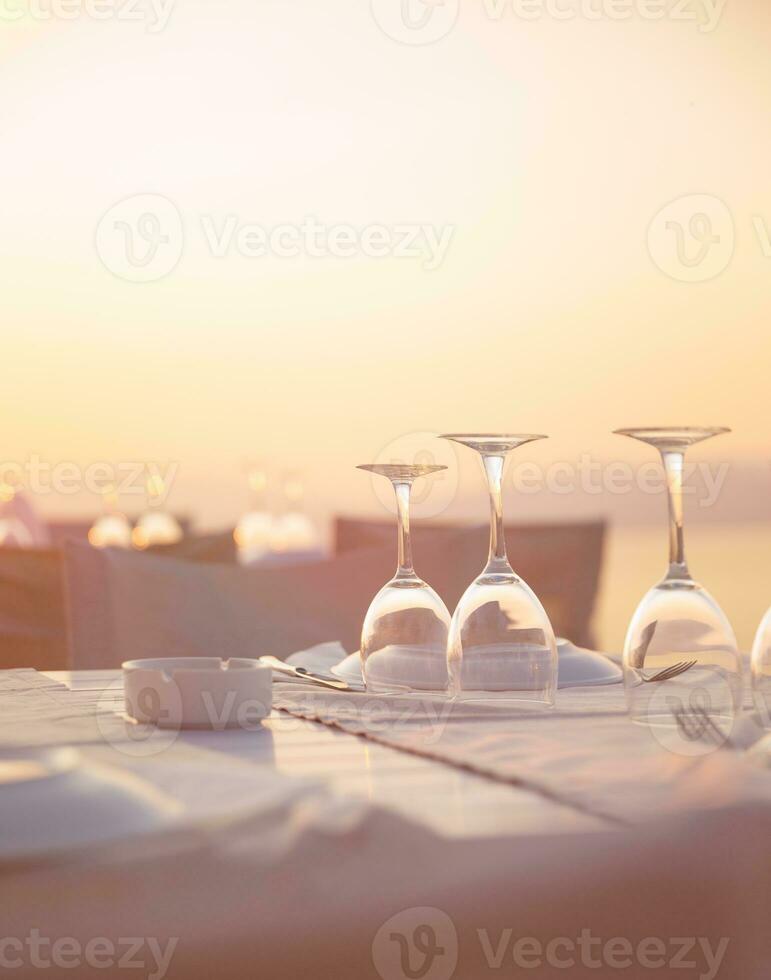 Luxury table setting photo