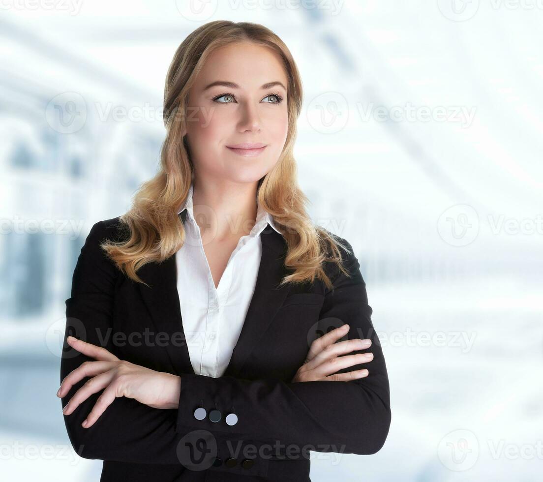 Confident business woman photo