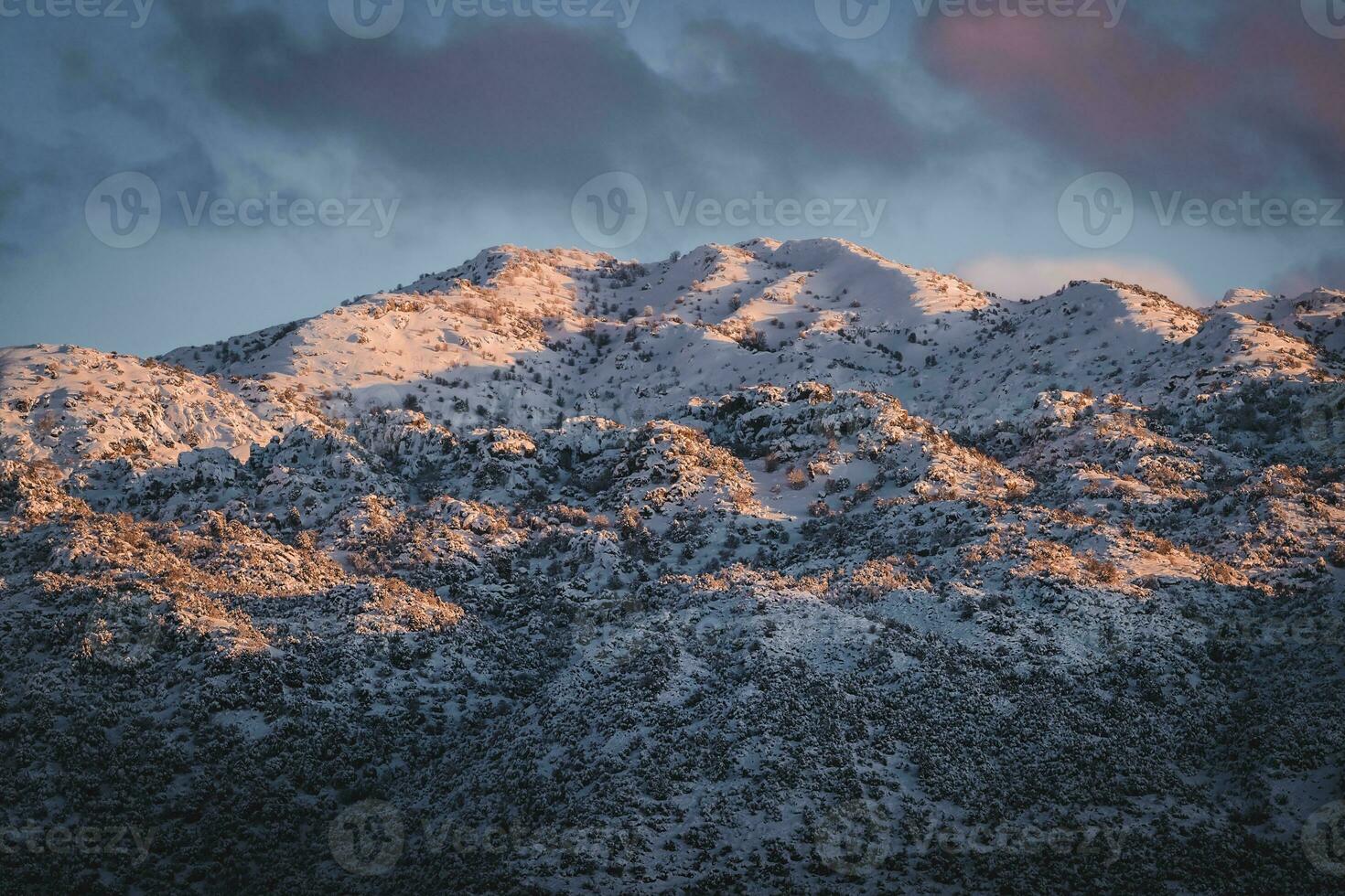 Beautiful Winter Mountains photo