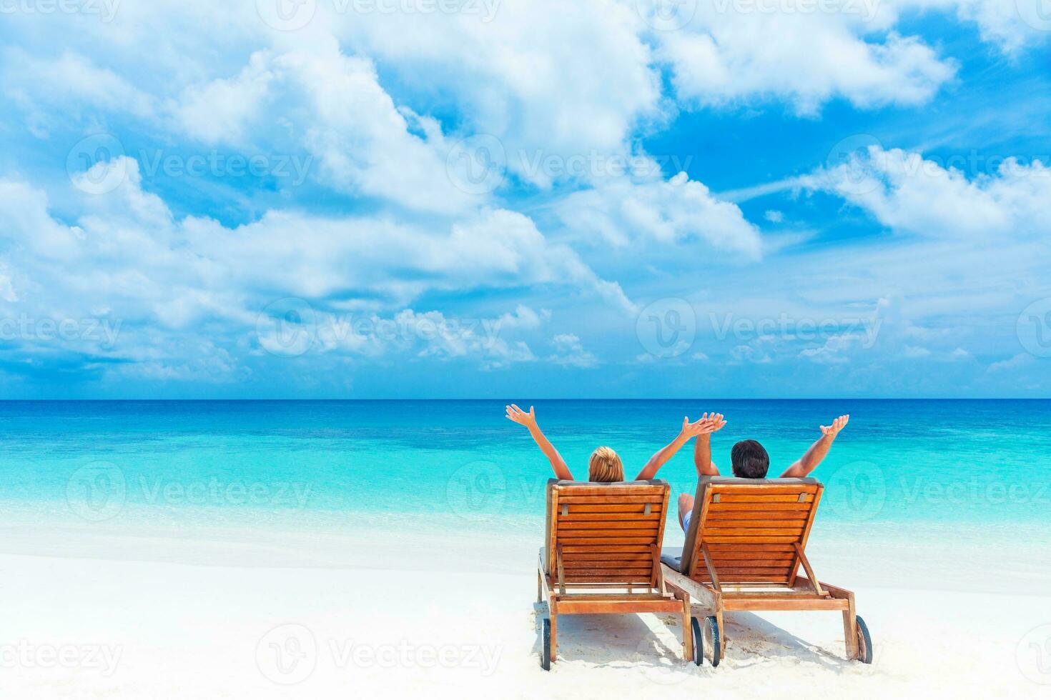 Relaxation on the beach photo