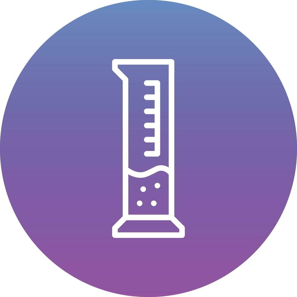 Graduated Cylinder Vector Icon