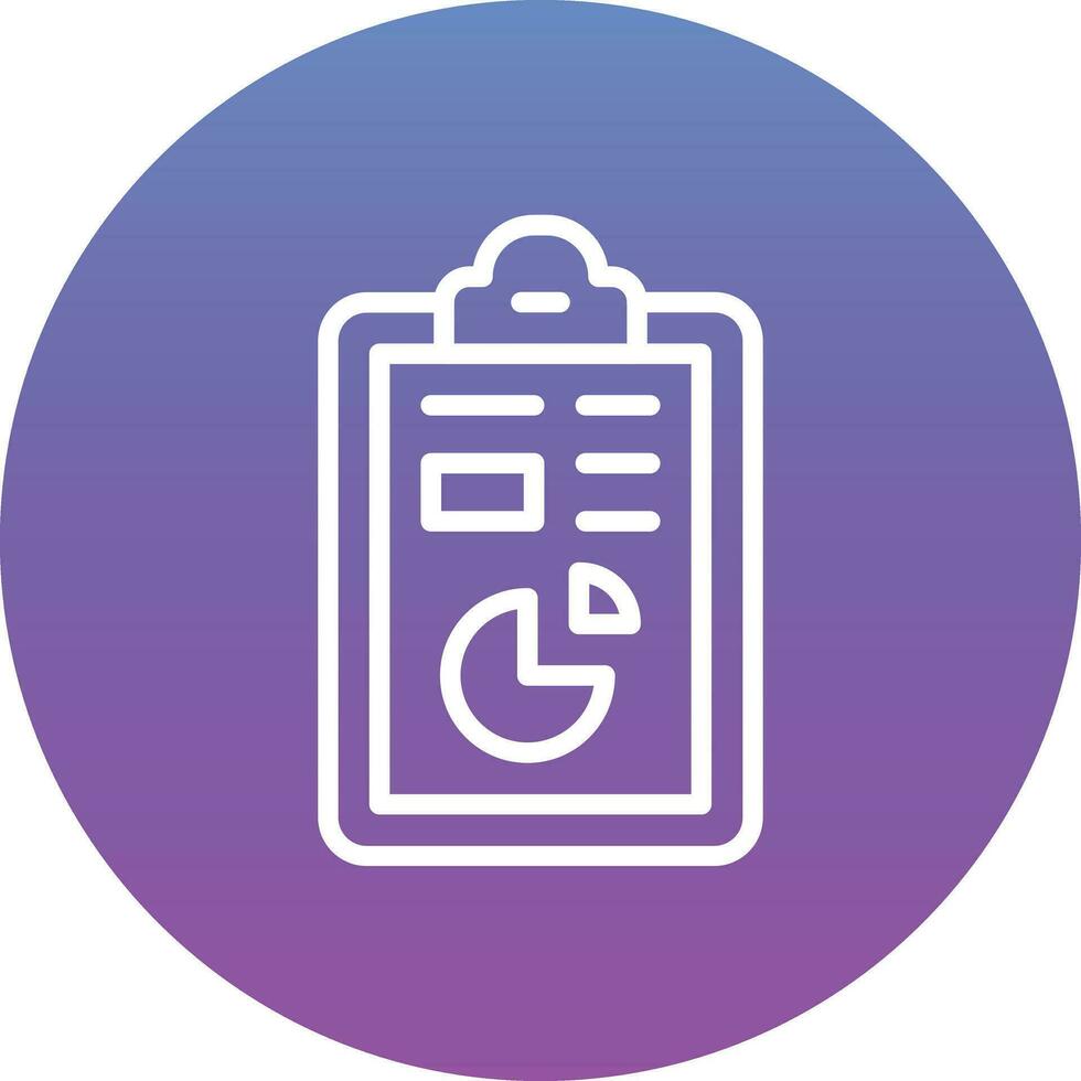Lab Report Vector Icon
