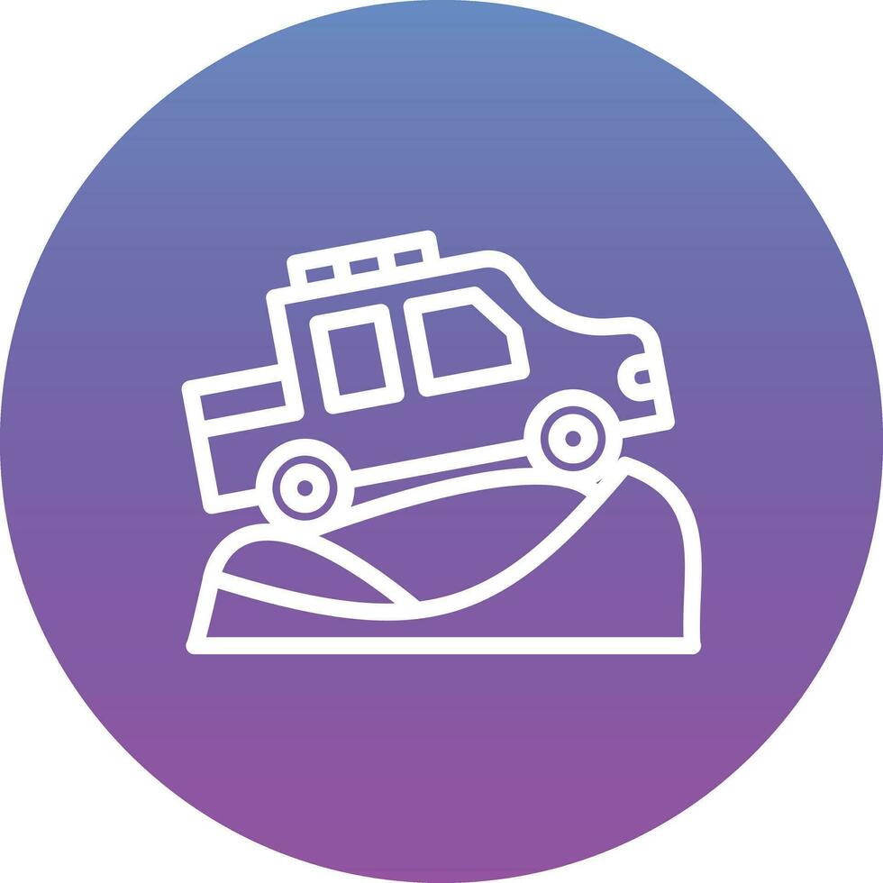 Desert Safari Vector Icon