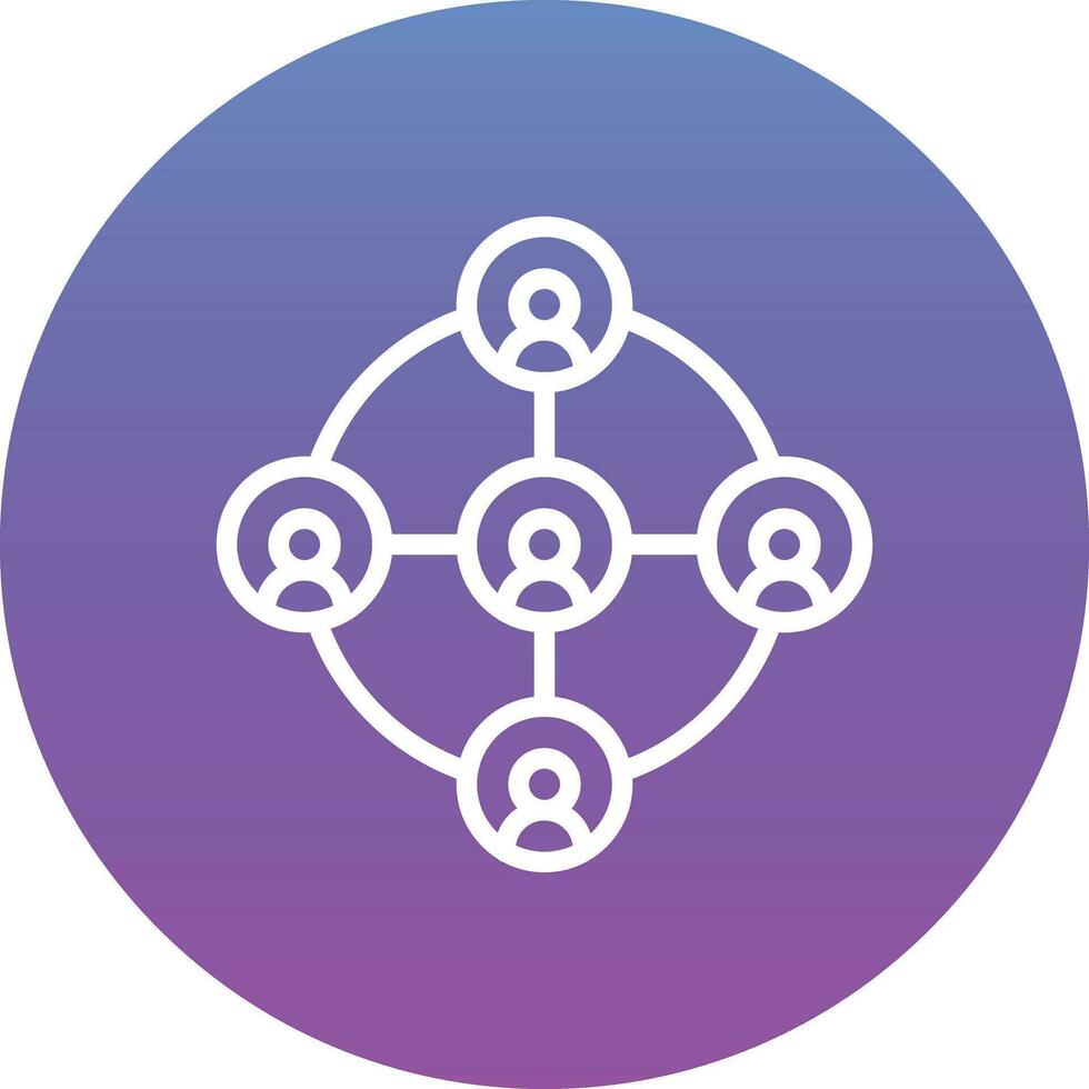 User Connection Vector Icon