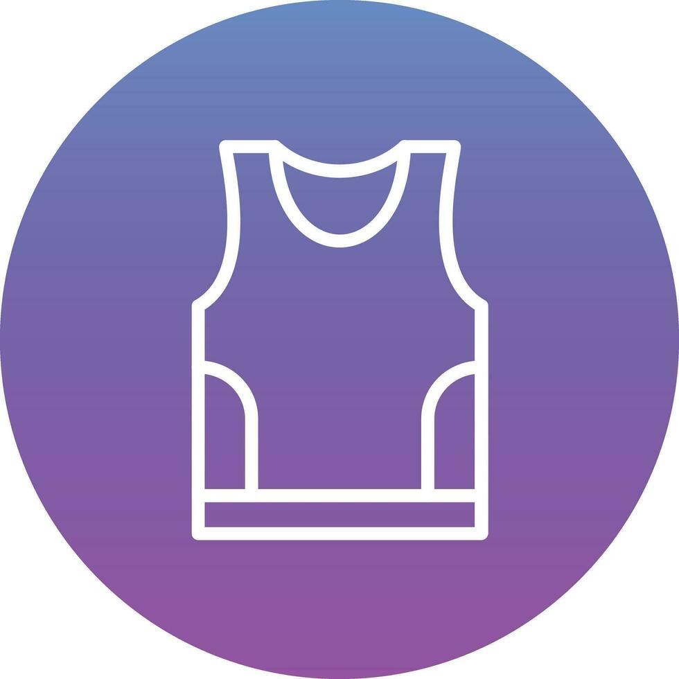 Tank Top Vector Icon