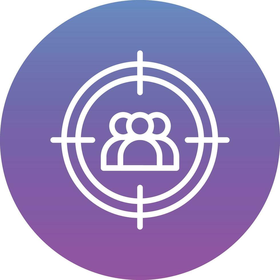 User Target Vector Icon