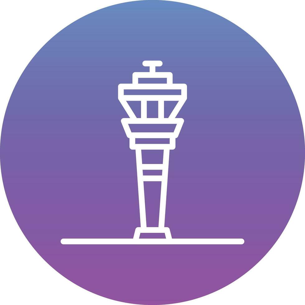 Control Tower Vector Icon