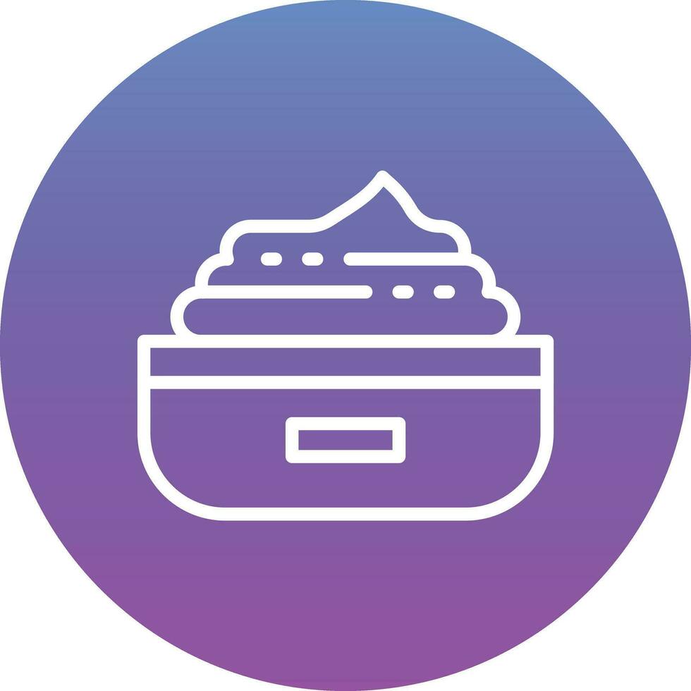 Hair Mask Vector Icon